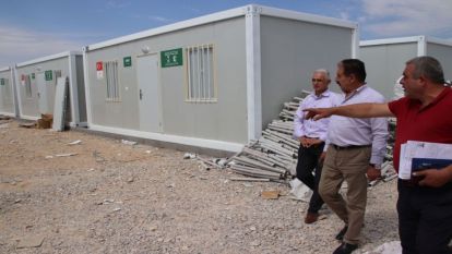 Malatya'da esnaf ve ustaları için konteyner kent 