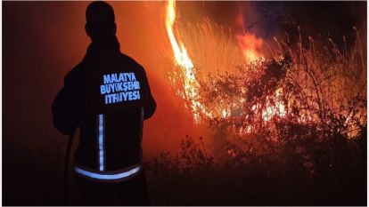 Malatya'da İtfaiyenin Temmuz 'da Müdahale Ettiği Olaylar 2 Katına Çıktı 