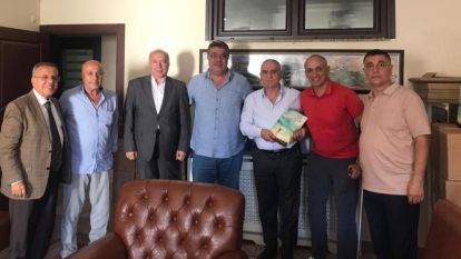 Milli Golfçü Kazan'dan Pütürge-Doğanyol Eğitim Vakfı'nı ziyaret 