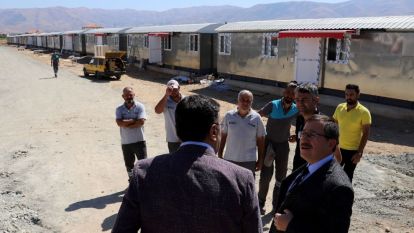 İnönü'de 90 Ailenin Kalacağı Vagon Kent Kuruldu 