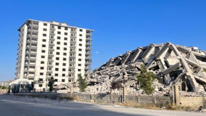 Malatya'da Patlatmayla Yıkılamayan Bina Gece Yarısı Kendiliğinden Çöktü