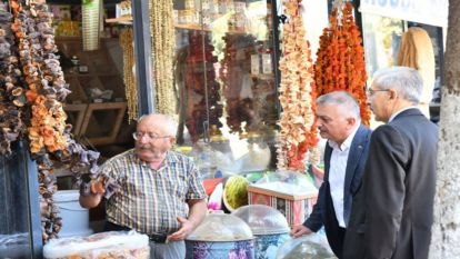 Vali Yazıcı'dan Kanalboyu Esnafına Ziyaret 