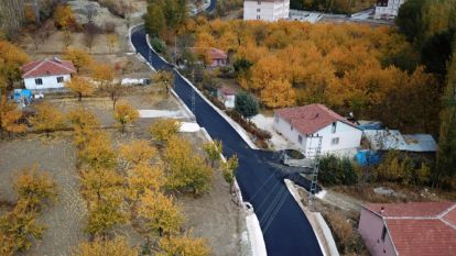 Depremden sonra 600 kilometre asfalt serimi yapıldı 