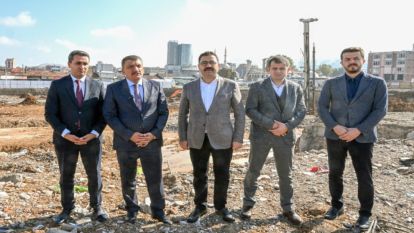 Flash ... Malatya Çarşısı'nın inşaatına başlandı 