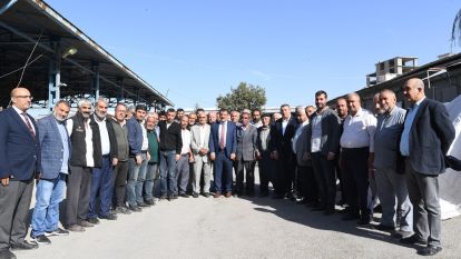 Gürkan'dan Buğday Pazarı Esnafına  yeni yer ve 1 yıl bedava kira 