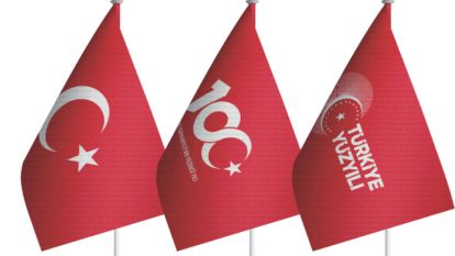 Malatya'da 100. Yıl Mesajları 