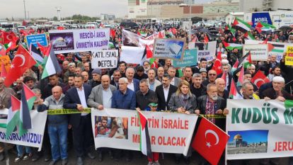 Malatya'dan Filistin'e Destek