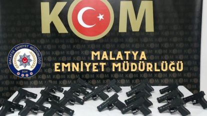 Polisten Glock Operasyonu, 20 tabanca ve 1 tutuklama 