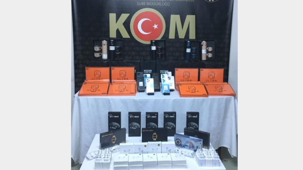 KOM'dan işyerlerine gümrük kaçağı eşya baskını