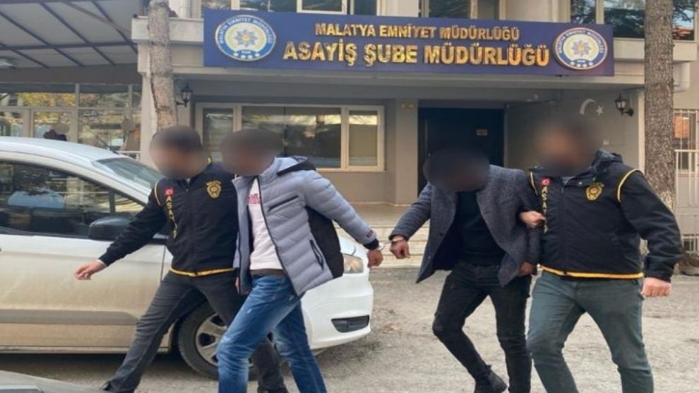 Malatya'nın oto fareleri tutuklandı