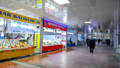 Adliye Otoparkı Et ve Balık Pazarına Dönüştürüldü 