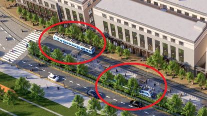 Malatya Çarşısında tramvay geçecek 