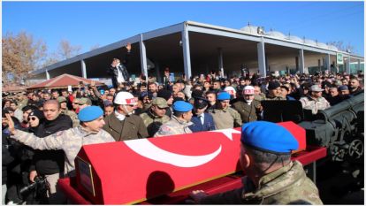 Malatya şehidini uğurladı 