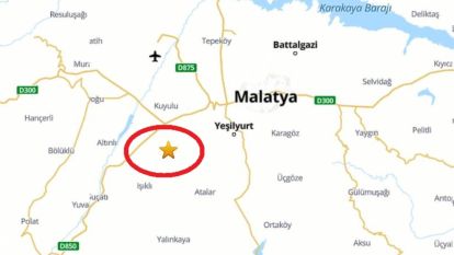 Malatya'da şiddetli deprem 