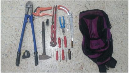 Polis ekibi, hırsızları kovalamaca sonu yakaladı 