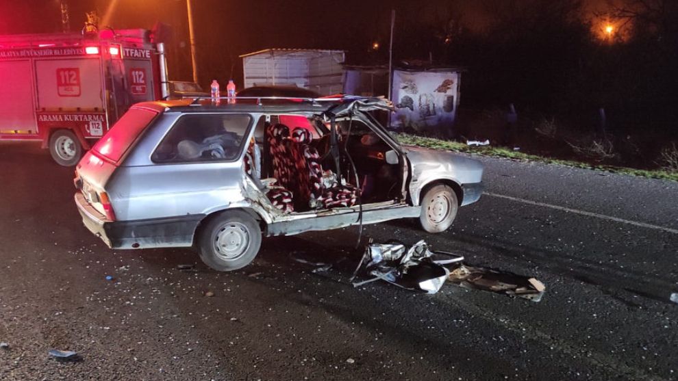 Malatya'da 2 kazada 1 bebek öldü, 6 kişi yaralandı