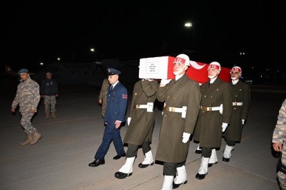 Şehidin cenazesi Malatya'da