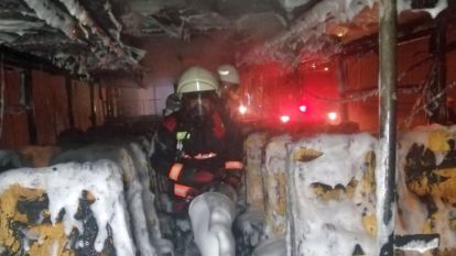 Malatya'da Servis Otobüsünde Korku Dolu Anlar..