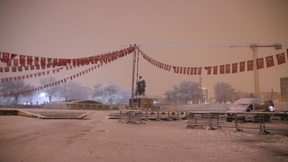 Malatya Beyaza Büründü