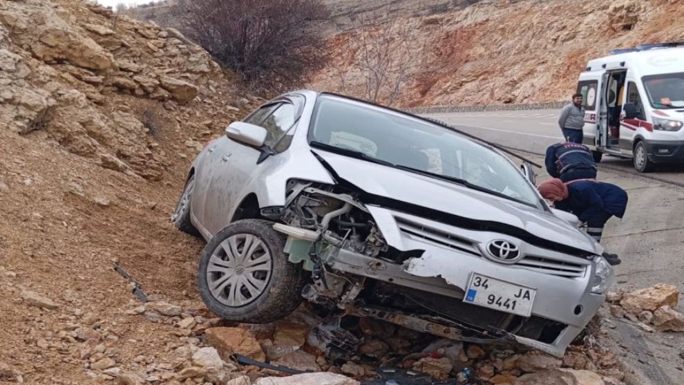 Malatya'da trafik kazasında 3 kişi yaralandı