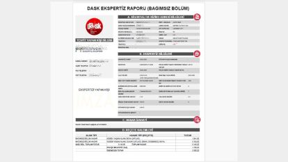 “Hasarsız Raporu” verilen Hakimbey Apartmanı için DASK hasar ödemesi yapmış!..