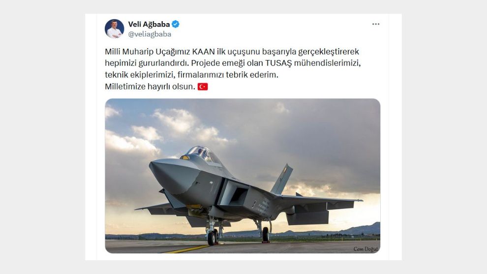 CHP'den milli muharip uçak tebriği