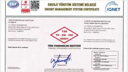 İnönü'nün Enerjisi Belgelendi 
