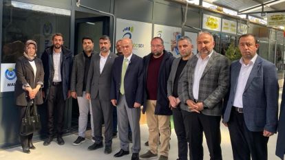 Murat Arslan'dan seçim ziyaretleri  