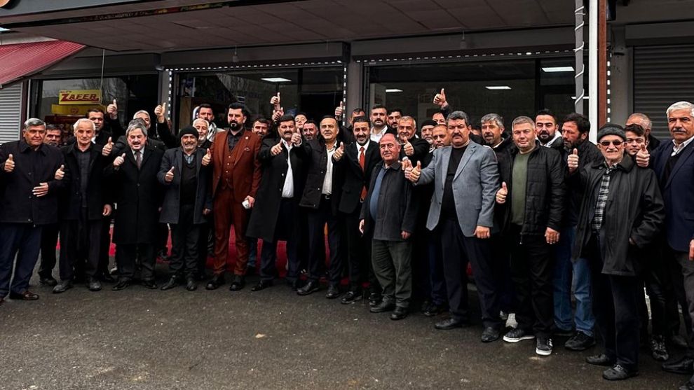 Biz bazıları gibi milletin malına mülküne değil, mutluluğuna ortak oluruz