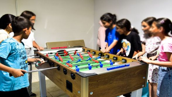 Konteyner Kentteki çocuklara kişisel ve sosyal alanda gelişimlerine destek 