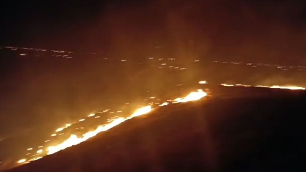 Malatya'da arazide 2 yangın çıktı