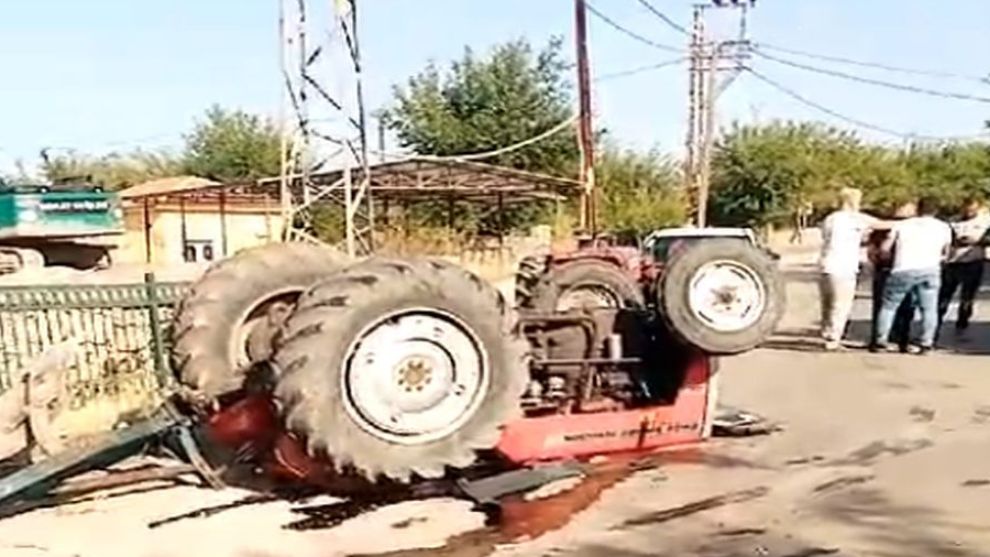 Malatya'daki traktör kazalarında 1 kişi öldü, 2 kişi yaralandı