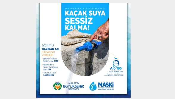 Kaçak Su Kullanan 138 Kişiye 3 Milyon 412 Bin TL Ceza 