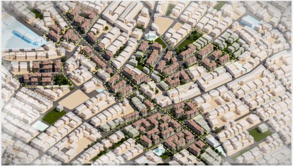 Hacıabdi, Şeyhbayram ve Koyunoğlu Mahallelerinde  1048 Konut İhalesi Yapıldı 