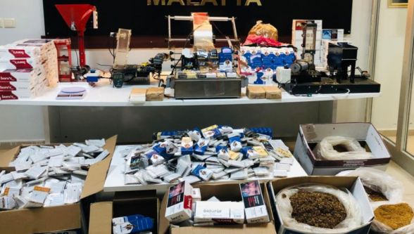 KOM Operasyonunda 408 Bin Kaçak Makaron Ele Geçirildi 