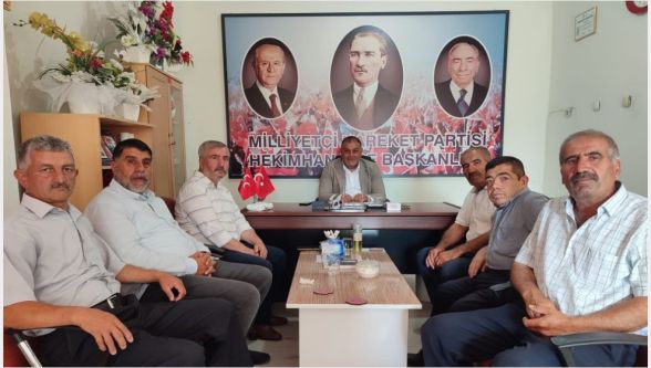 MHP İl Başkanı Gök'ten Kuluncak ve Hekimhan Ziyareti 