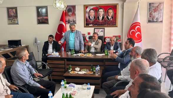MHP Kuluncak İlçe Başkanı Cahit Aslan Oldu 