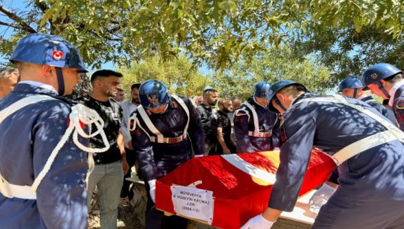 Van'da vefat eden Jandarma Er, Pütürge'de Toprağa Verildi 