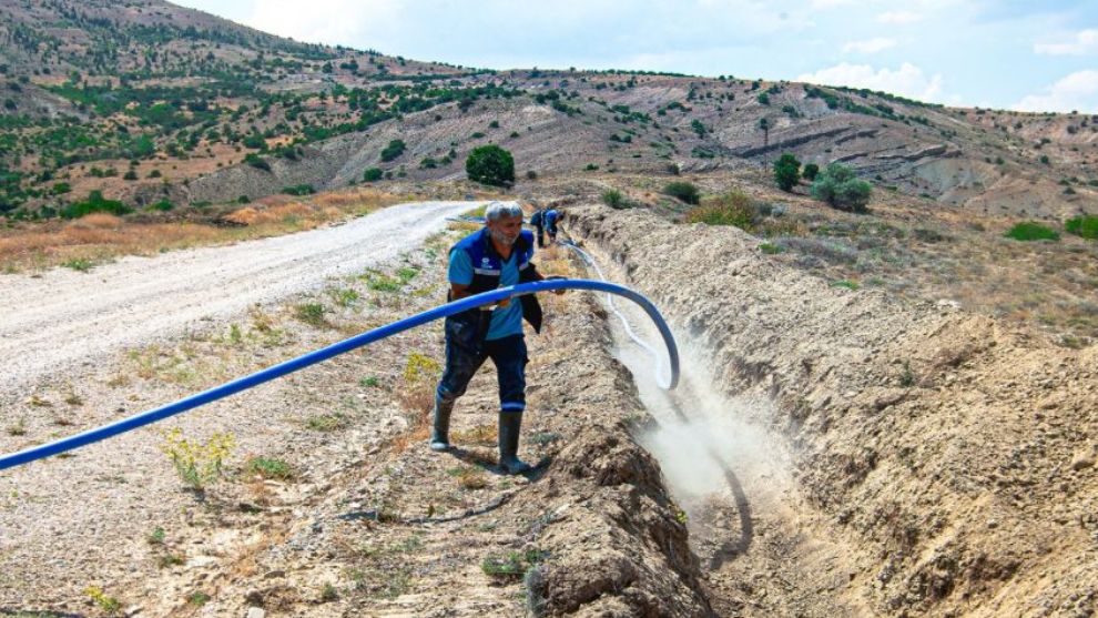 Altyapısı yenilendi ve su kayıp kaçak en aza indirildi