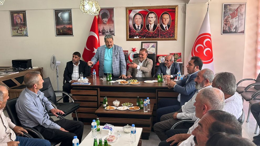 MHP Kuluncak İlçe Başkanı Cahit Aslan Oldu