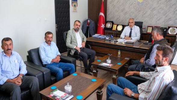Akın'dan Malatya Tarım ve Orman İl Müdürü Osman Akar'a ziyaret 