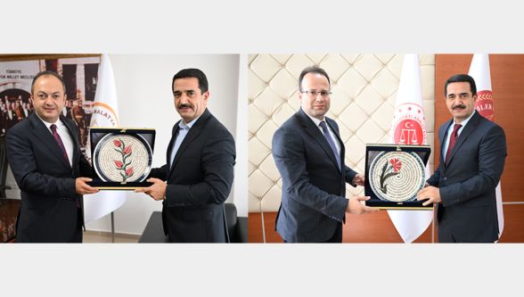 Başkan Taşkın'dan Yeni Adli Yıl açılış ziyaretleri 