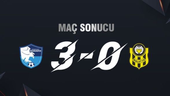 Yeni Malatyaspor'da Seri Kayıp: 3-0 