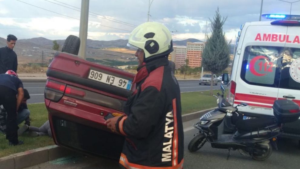 Malatya'da 3 Trafik Kazasında 7 Kişi Yaralandı