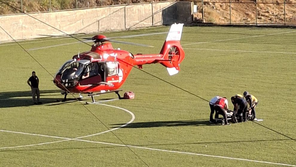 Pütürge'deki Ağır Hasta İçin Hava Ambulansı Devreye Girdi