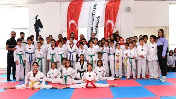 Malatya'da Taekwondo 3. Dönem Kuşak Sınavı Yapıldı 