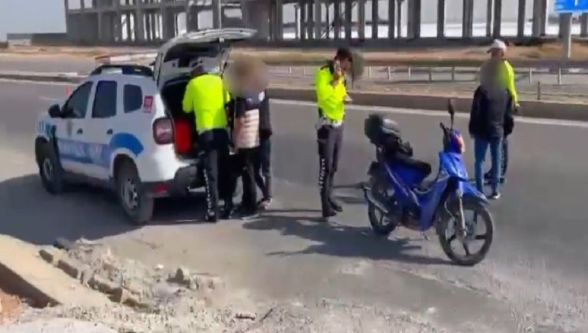 Trafik denetimden kaçtılar, cezadan kaçamadılar 