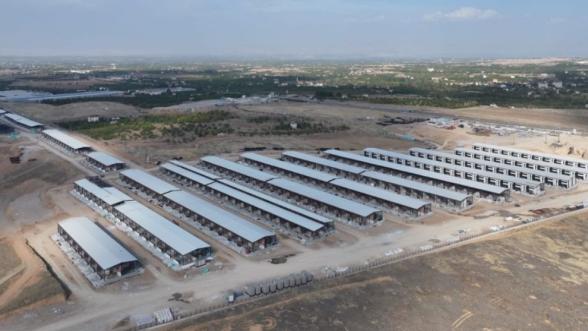 Yeni Sanayi Sitesinde 714 işyeri inşaatı sürüyor, 800 tane daha yapılacak 