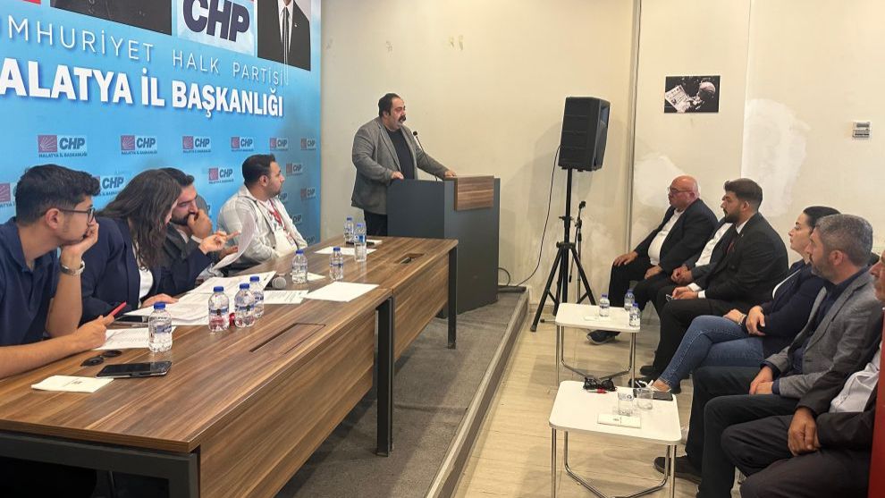 CHP Malatya Gençlik Kolları Kongresi Yapıldı