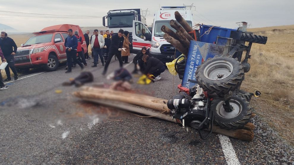 Tır ile Çapa Motoru Çarpıştı: 1 Ölü, 2 Yaralı